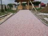 Aplicare covor piatra naturala din cuart - EVIDECOR®